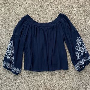 Off the shoulder top